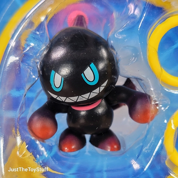 Jakks Pacific Sonic the Hedgehog Dark Chao with Gold Rings 2.5" Collectible New - Picture 5 of 6